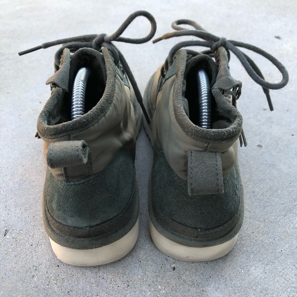 UGG Neumel Zip MLT Mens Shoes Military Green Mid Top Sneakers 1102430 Size 9 US - Picture 13 of 16
